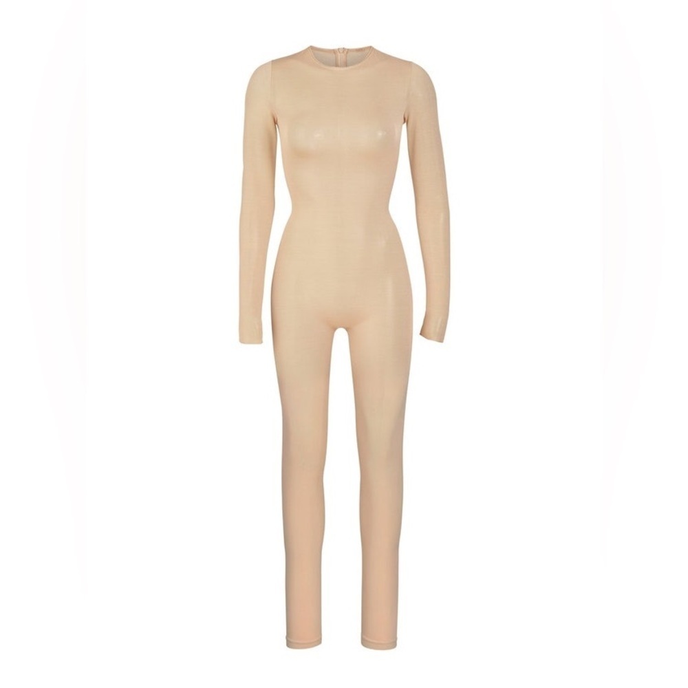 SKIMS Long Sleeve Nude Full Bodysuit